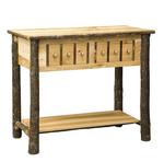42" Hickory Sideboard with Two Drawers